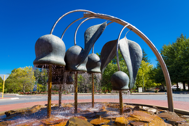 Gumnut Sculpture Fountain Kalamunda